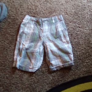 Plaid shorts